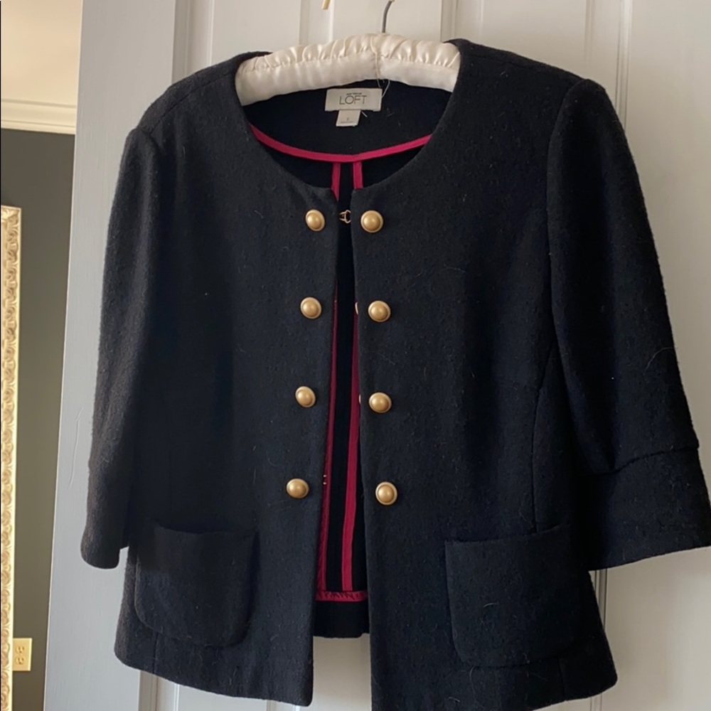 Cute cropped Ann Taylor Loft jacket- Size Small